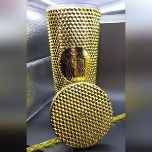 Rare Starbucks Gold Tumbler